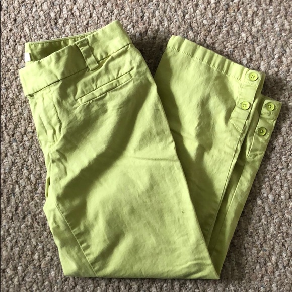 Loft size 2 neon capris - Picture 4 of 4